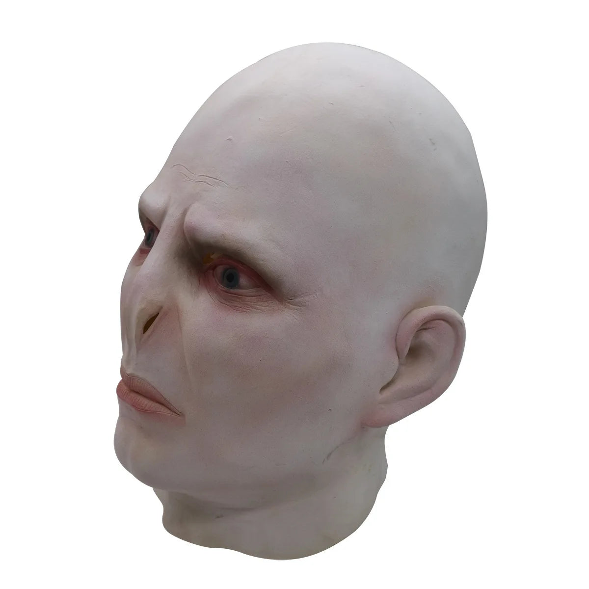 Dark Wizard Mask Cosplay Props Movies Death Eaters Boss Headgear Horror Bald Latex Halloween Disguise Tom Marvolo Riddle